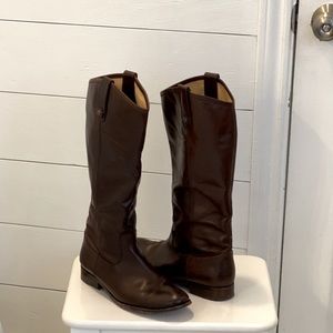 Frye Melissa leather boots